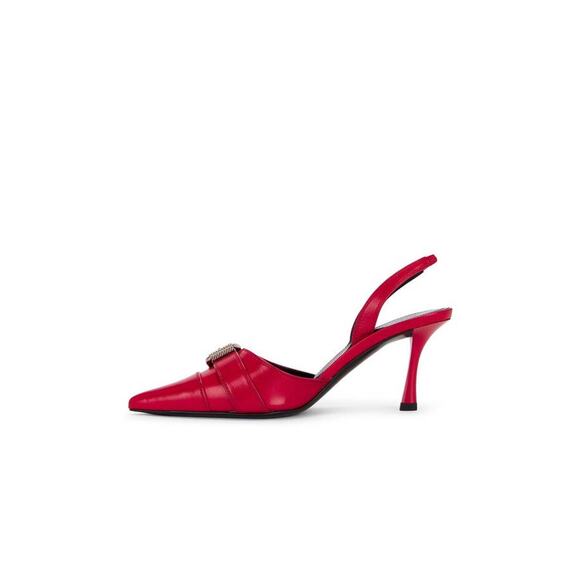 Givenchy Voyou 75MM Slingback Pump in Red 39 - Picture 4 of 5
